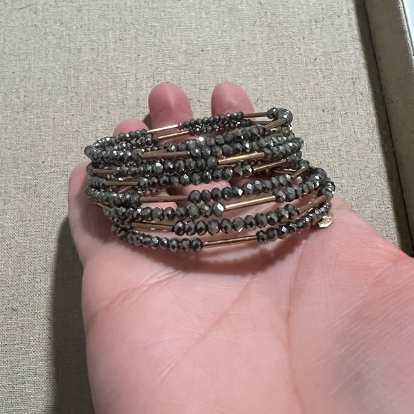 Stella & Dot Sparkly Bardot Spiral Bangle - Picture 2 of 4